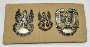 Vintage Polish Air force, Navy &amp Army Cap Badges