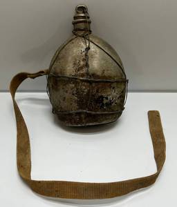 WWII Japanese Canteen Found In A Cave In Guam