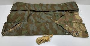 WW2 German Zeltbahn With Rope