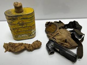 WW1 U.S. Army Gas Mask (For Parts)
