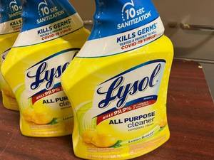 lot 32 image: Lysol All Purpose Cleaner