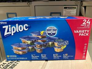 lot 140 image: Ziploc Smart Snap Storage