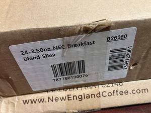 lot 122 image: Breakfast Blend Ground Coffee