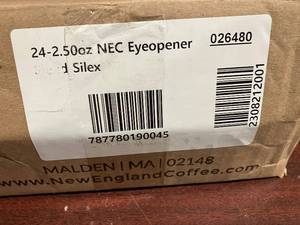 lot 142 image: New England Coffee Packets
