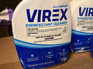 lot 132 image: Virex Disinfectant Cleaner