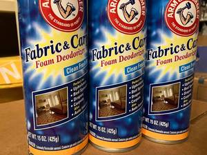 lot 100 image: Fabric & Carpet Foam Deodorizer