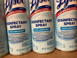 lot 92 image: Lysol Disinfectant Spray