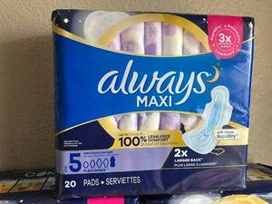 lot 85 image: Always Maxi Pads