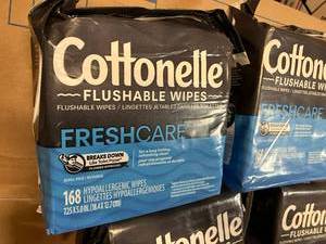 lot 8 image: Cottonelle Flushable Wipes