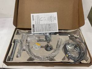 Brand New MOEN S72103 Paterson Single-Handle Pre-Rinse Spring Pulldown Sprayer Kitchen Faucet with Power Clean in Chrome ($637 Retail Value)