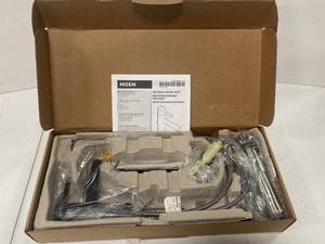 Brand New MOEN 6190BL Align Single Hole Single-Handle Bathroom Faucet in Matte Black ($407 Retail Value)