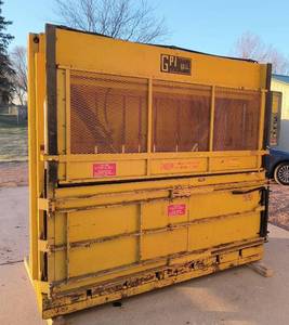 Low Profile GPI M72 Cardboard Baler 5hp 3ph - LOW RESERVE OF $750