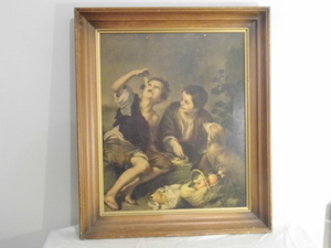 lot 10 image: The PieeeE Eaters of Bartolom Esteban Murillo Art Print