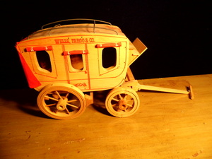 lot 50 image: Wells Fargo Stage Coach