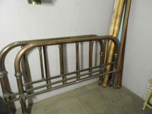 lot 72 image: Brass Bed Frame