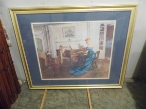 lot 117 image: Woman at the Piano