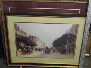 lot 124 image: La Rue Royale, Paris, France