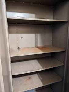 lot 64 image: Metal Storage Cabinet