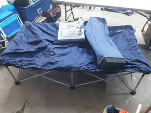lot 56 image: cabellas air mattress bed frame