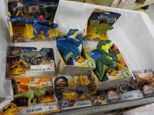 lot 18 image: New Dinosaur Toys...