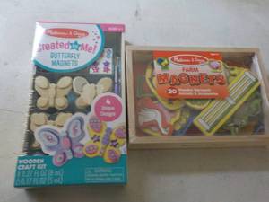 lot 62 image: New Melissa and Doug Magnets...