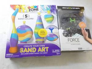 lot 63 image: New SkyViper Force and Sand Art...