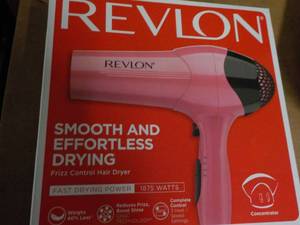 lot 72 image: Revlon New 1875 Frizz Control Hair Dryer