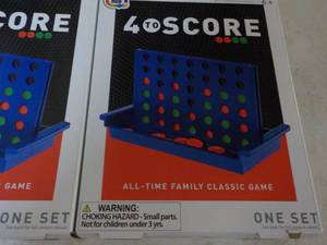 lot 83 image: 4 to Score New Games...