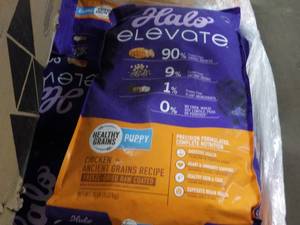 lot 138 image: 20 lb. Halo Elevate Puppy Food...