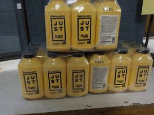 lot 143 image: 3 x 9 packs Refrigerated Just Eggs best date 112023