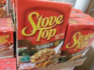 lot 147 image: 12 x 6 oz Boxes Stove Top Turkey Stuffing Mix best date 032024