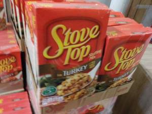 lot 149 image: 12 x 6 oz Boxes Stove Top Turkey Stuffing Mix best date 032024
