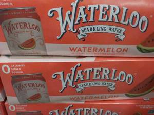 lot 170 image: 2 x 12 packs Waterloo Watermelon Sparkling Water