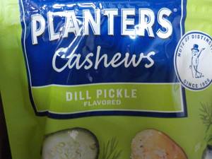 lot 173 image: 12 x 5 oz Planters Cashews Dill Pickle best date 092023