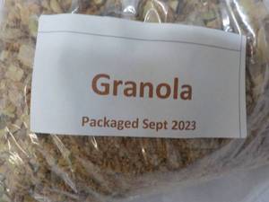 lot 202 image: 2 x 2 lb. bags Sun Ridge Farms Keto Granola with Blueberries