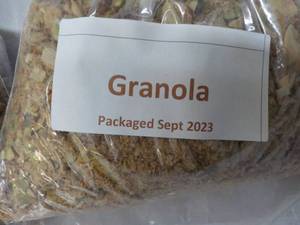 lot 203 image: 2 x 2 lb. bags Sun Ridge Farms Keto Granola with Blueberries