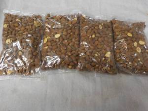 lot 211 image: 4 x 16 oz bags Whole Almonds Roasted - no salt added