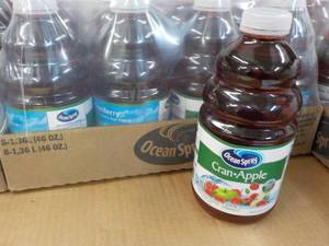 lot 226 image: 8 x 46 oz Ocean Spray Cran-Apple...