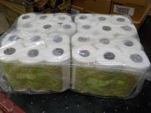 lot 253 image: 48 Rolls Just Bath Tissue 2 ply Toilet Paper