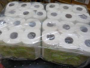 lot 254 image: 48 Rolls Just Bath Tissue 2 ply Toilet Paper