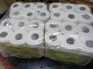lot 256 image: 48 Rolls Just Bath Tissue 2 ply Toilet Paper