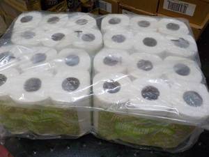 lot 257 image: 48 Rolls Just Bath Tissue 2 ply Toilet Paper