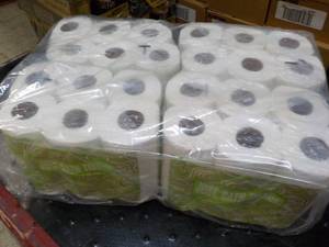 lot 258 image: 48 Rolls Just Bath Tissue 2 ply Toilet Paper