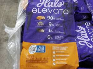 lot 261 image: 20 lb. bag Halo Elevate Large Breed Dog Food