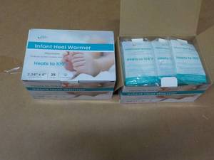 lot 283 image: 2 x 25 per box Future Generation Disposable Heat Warmers - can be used for all ages for pain and more