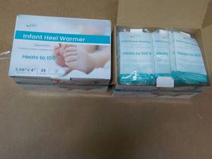 lot 287 image: 2 x 25 per box Future Generation Disposable Heat Warmers - can be used for all ages for pain and more