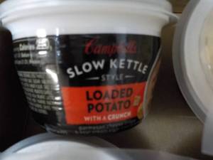 lot 289 image: 12 Campbells Loaded Potato Slow Kettle Style Soup with a Crunch