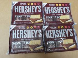 lot 310 image: 4 - 6 packs Hersheys Full Size Candy Bars