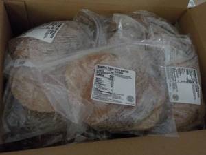 lot 341 image: K Case of 2 oz Frozen pkgs Oven Roasted Sliced Chicken