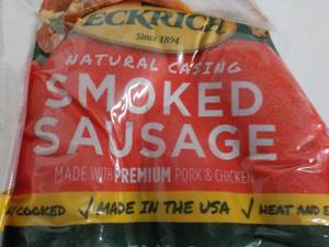 lot 366 image: A Eckrich Frozen Smoked Sausage Family Pack